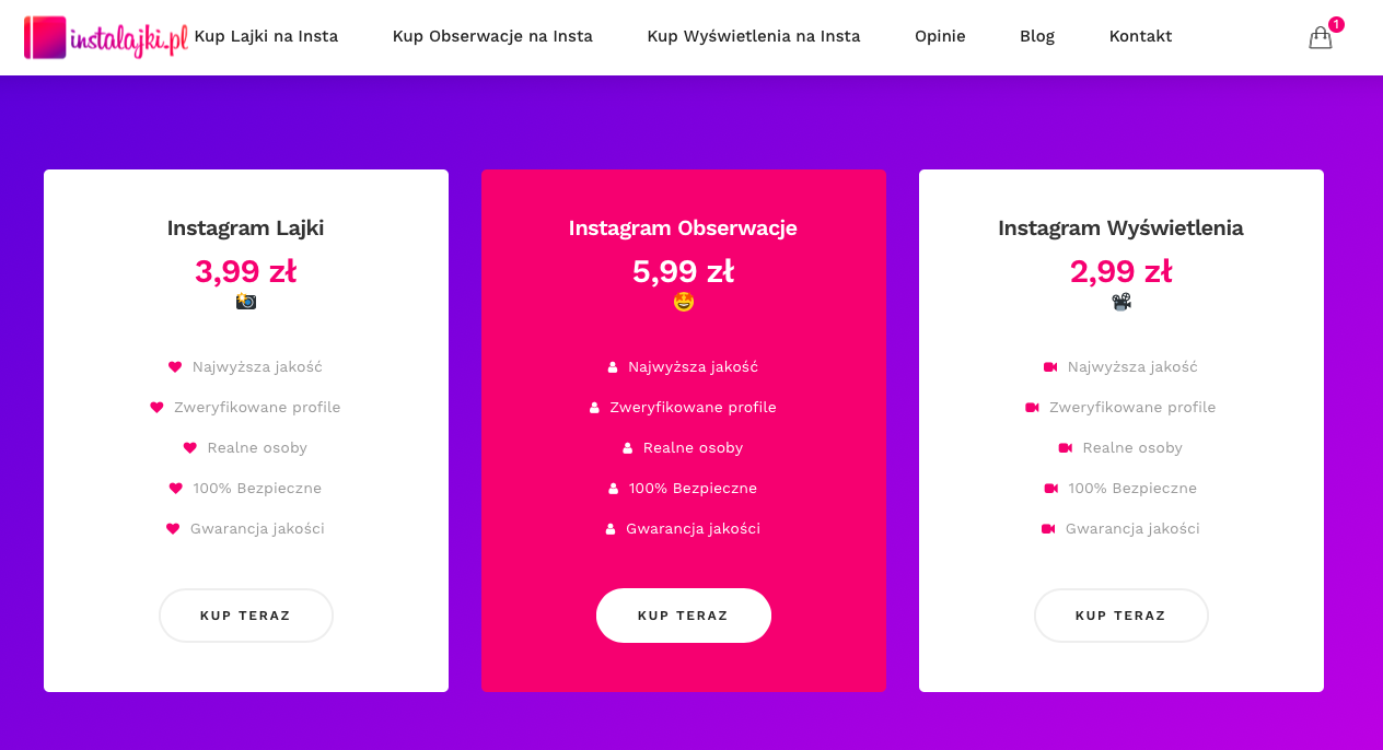 lajki na instagramie
